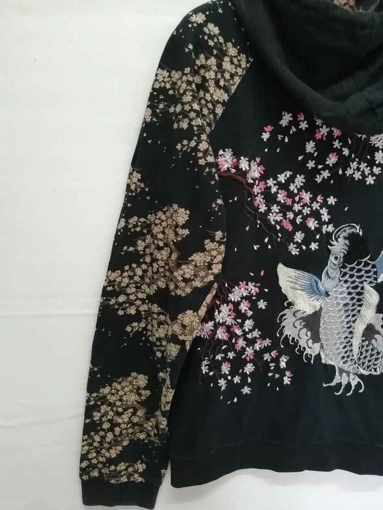 Japanese Brand Japanese Classic Script Sukajan Sugoi Fish Hoodie Size US M / EU 48-50 / 2 - 9 Thumbnail
