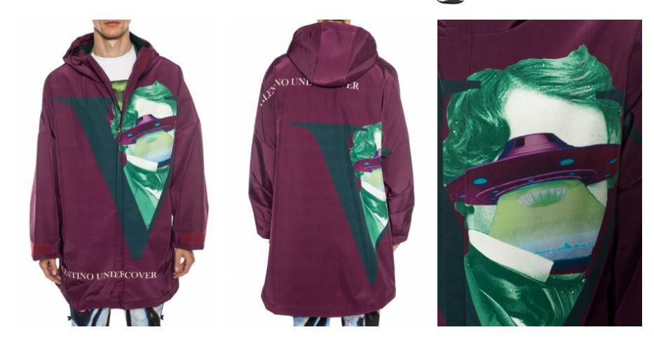 Undercover × Valentino Undercover x Valentino purple ufo oversized coat Size US M / EU 48-50 / 2 - 3 Thumbnail