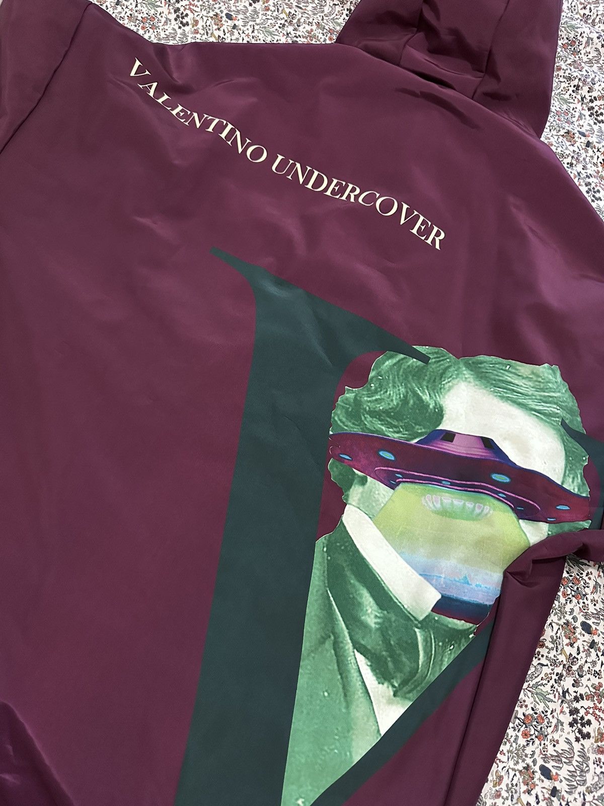 Undercover × Valentino Undercover x Valentino purple ufo oversized coat Size US M / EU 48-50 / 2 - 6 Thumbnail