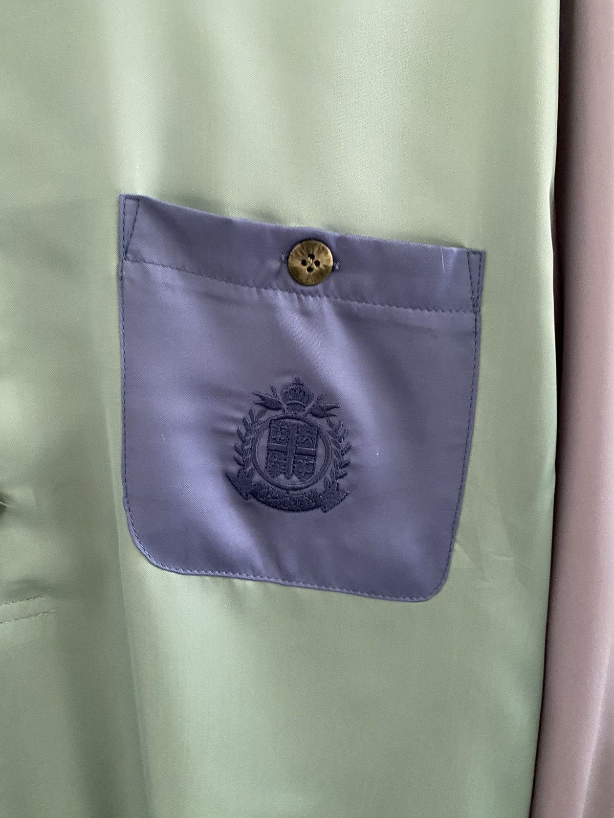 Hysteric Glamour VINTAGE Silk Shirt Argent Club half button nice design Size US L / EU 52-54 / 3 - 10 Thumbnail
