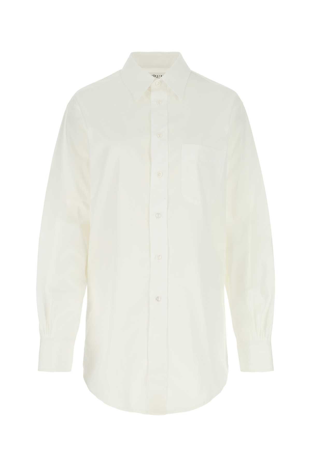 White Poplin Shirt