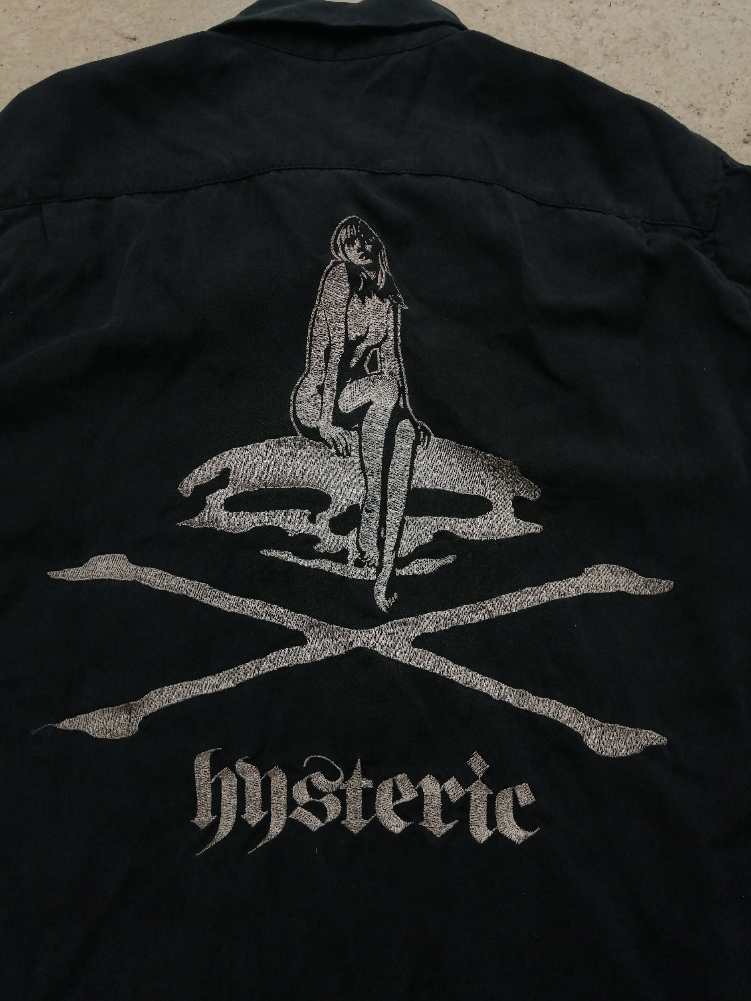 Hysteric Glamour Rare Skeleton Punk Shirt Size US S / EU 44-46 / 1 - 6 Thumbnail