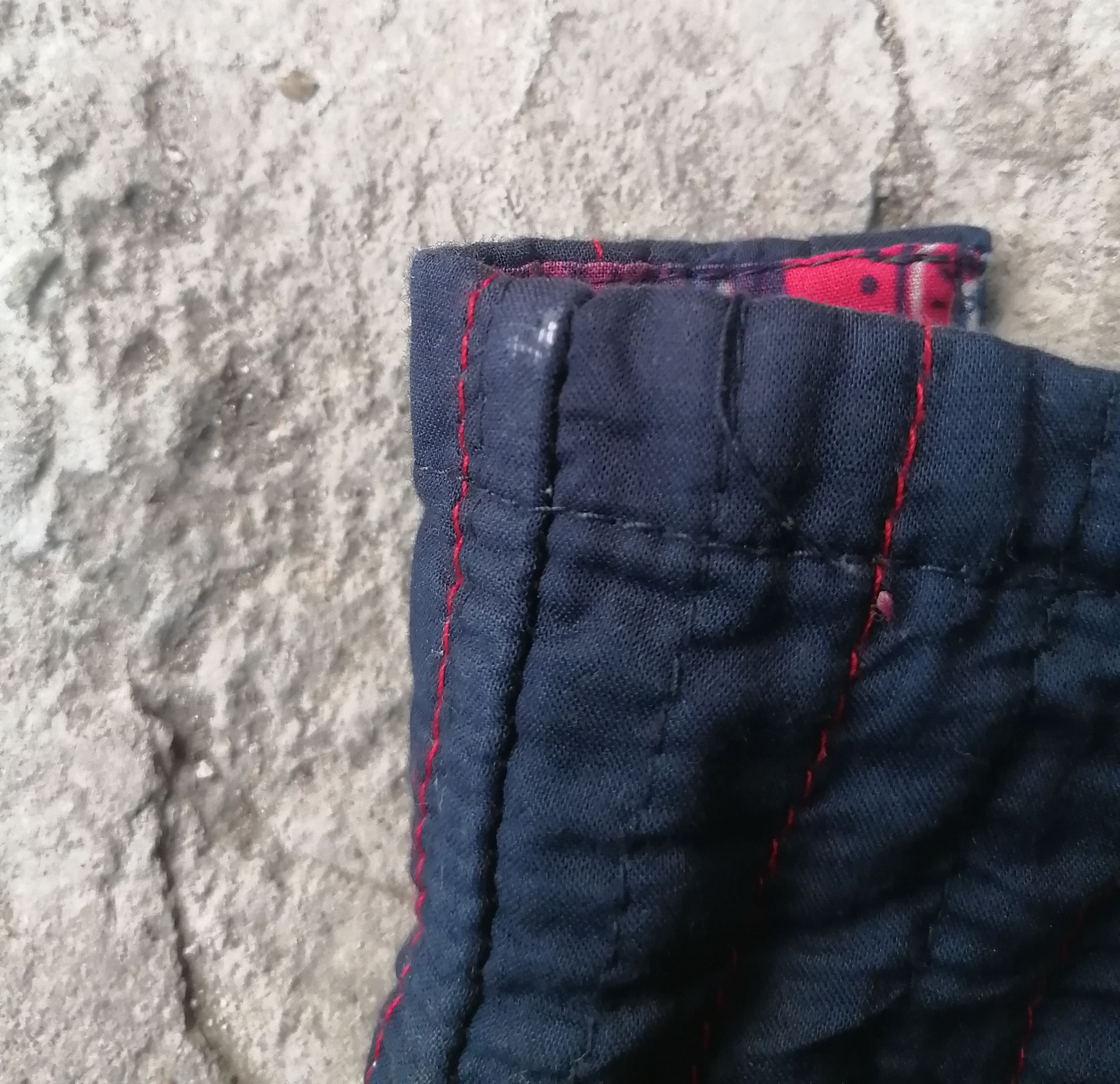 Indigo × Japanese Brand Japanese Boro Style Reversible Jacket Size US S / EU 44-46 / 1 - 10 Thumbnail