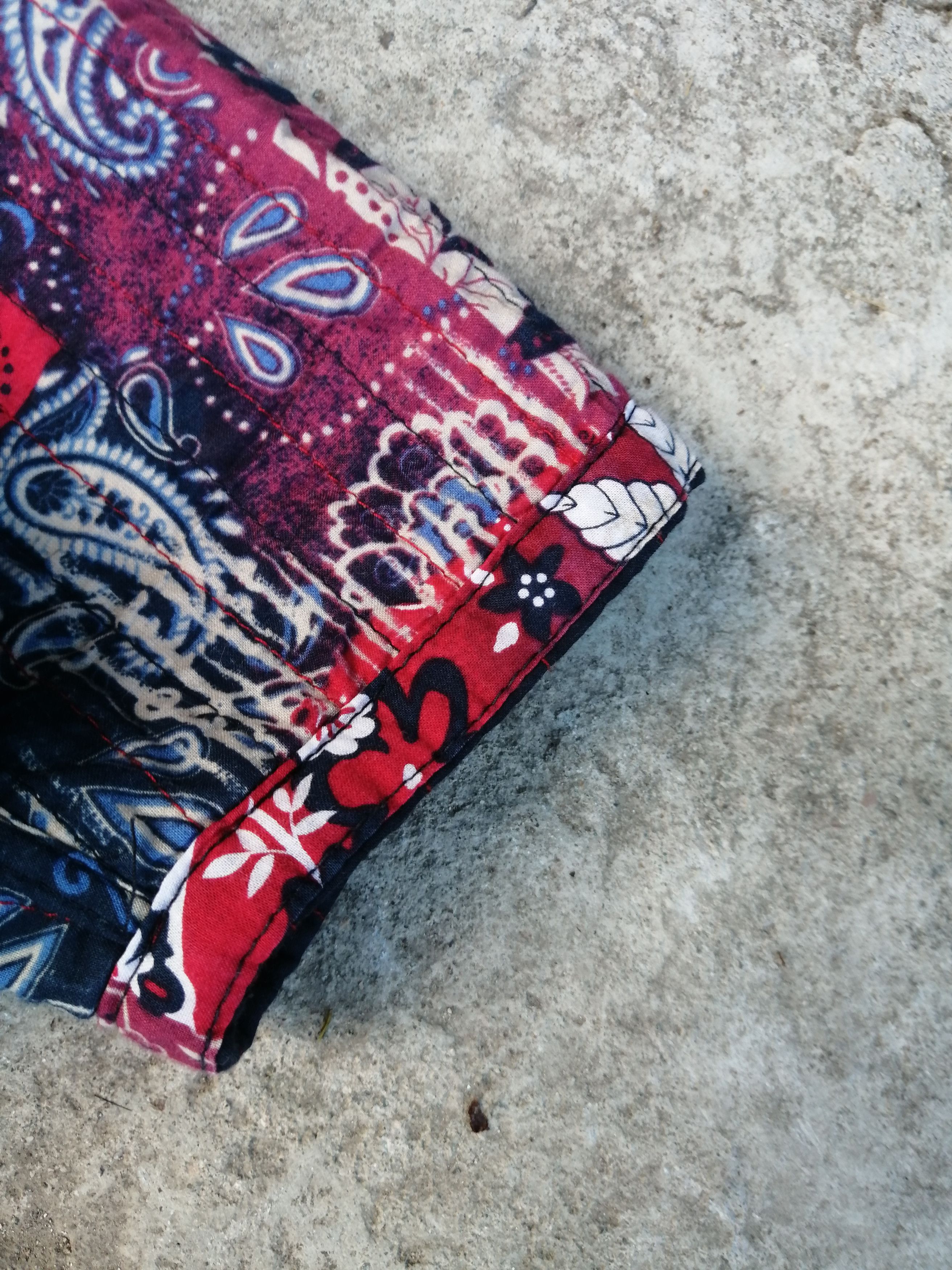 Indigo × Japanese Brand Japanese Boro Style Reversible Jacket Size US S / EU 44-46 / 1 - 7 Thumbnail