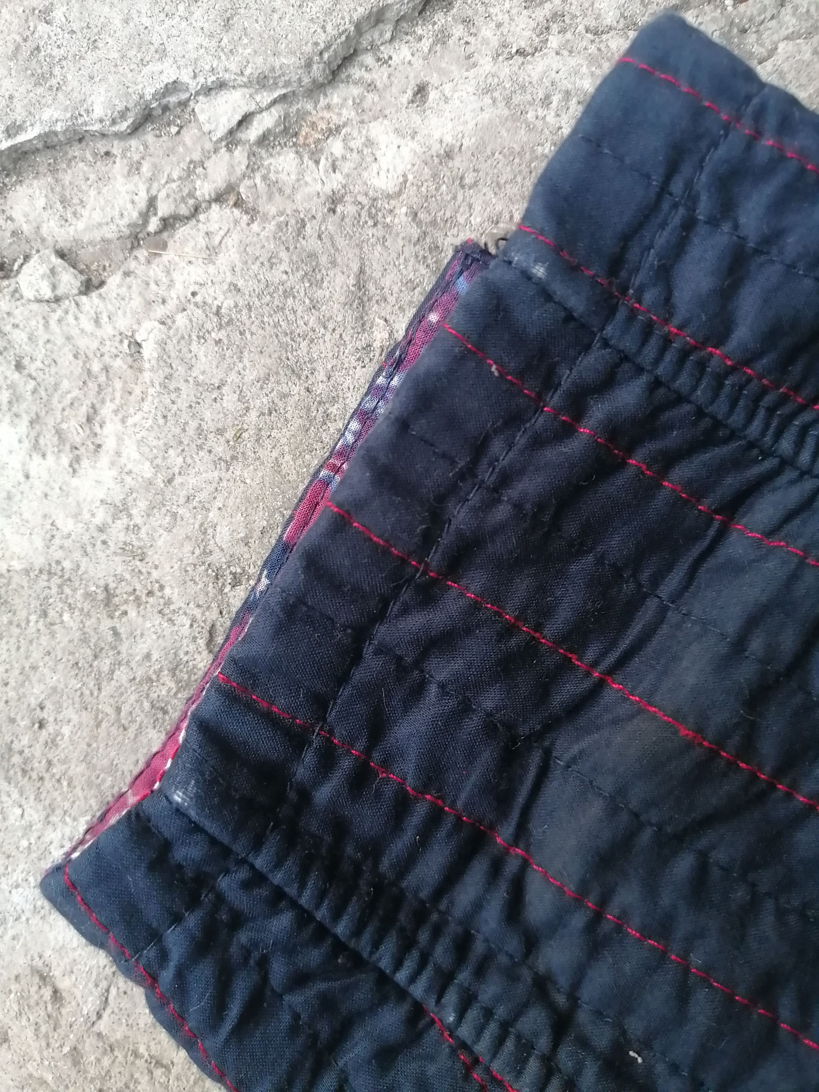 Indigo × Japanese Brand Japanese Boro Style Reversible Jacket Size US S / EU 44-46 / 1 - 11 Thumbnail