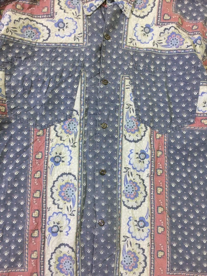 Japanese Brand × Vintage SUDBURY CHIPS paisley print button-ups shirt Size US L / EU 52-54 / 3 - 7 Thumbnail