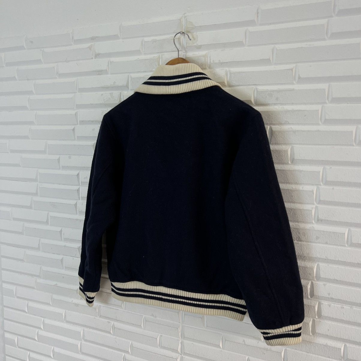 Japanese Brand VINTAGE VARSITY JACKET BOSTON TRADITIONAL ROYCE BIG LOGO Size US S / EU 44-46 / 1 - 8 Thumbnail