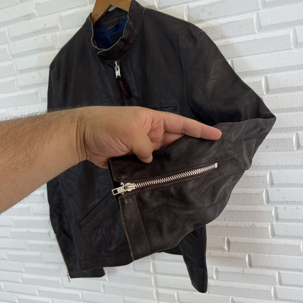 Japanese Brand LEATHER BIKER JACKET CUSTOM CULTURE INSPIRED SCHOTT PERFECTO Size US M / EU 48-50 / 2 - 7 Thumbnail