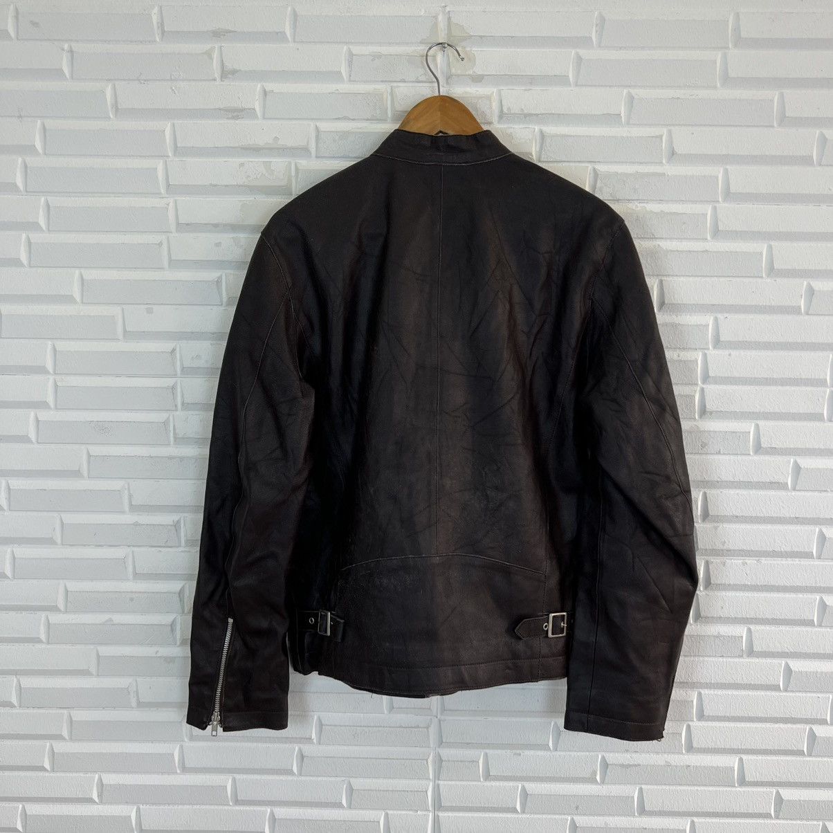 Japanese Brand LEATHER BIKER JACKET CUSTOM CULTURE INSPIRED SCHOTT PERFECTO Size US M / EU 48-50 / 2 - 9 Thumbnail