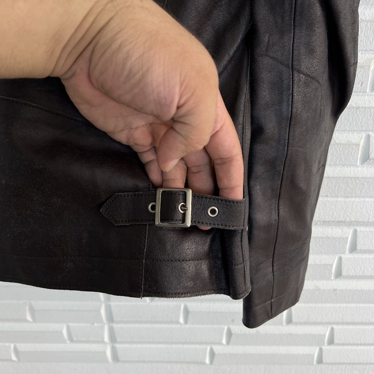 Japanese Brand LEATHER BIKER JACKET CUSTOM CULTURE INSPIRED SCHOTT PERFECTO Size US M / EU 48-50 / 2 - 11 Thumbnail