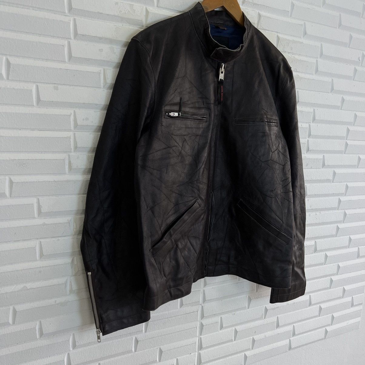 Japanese Brand LEATHER BIKER JACKET CUSTOM CULTURE INSPIRED SCHOTT PERFECTO Size US M / EU 48-50 / 2 - 5 Thumbnail