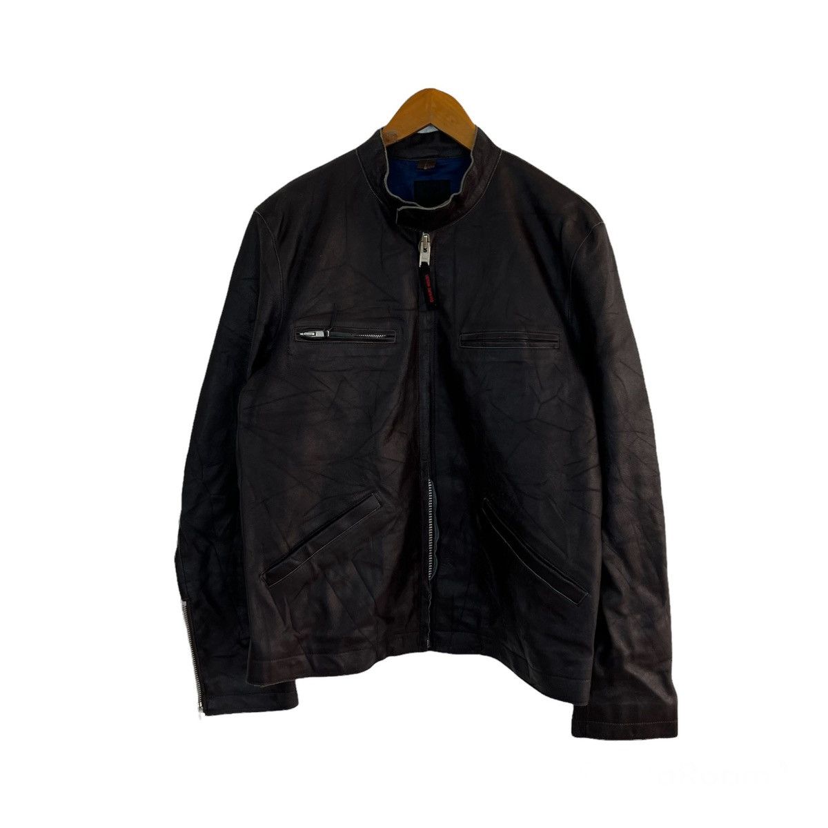 Japanese Brand LEATHER BIKER JACKET CUSTOM CULTURE INSPIRED SCHOTT PERFECTO Size US M / EU 48-50 / 2 - 1 Thumbnail