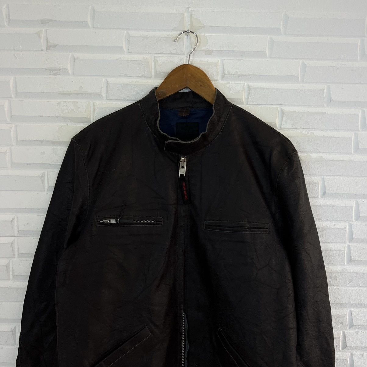Japanese Brand LEATHER BIKER JACKET CUSTOM CULTURE INSPIRED SCHOTT PERFECTO Size US M / EU 48-50 / 2 - 3 Thumbnail