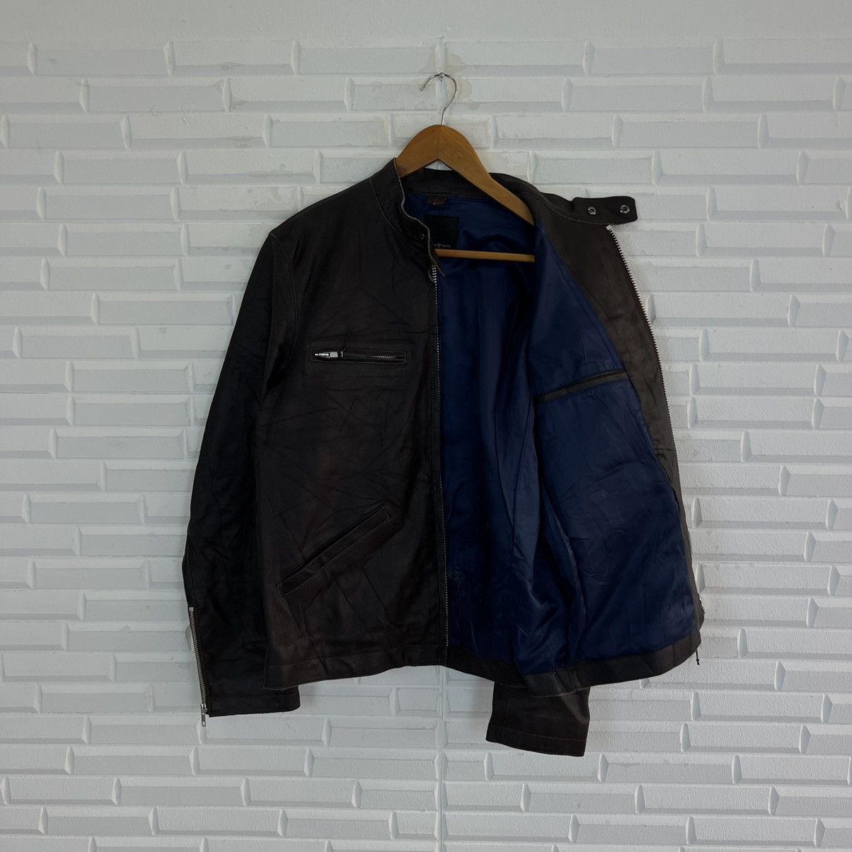Japanese Brand LEATHER BIKER JACKET CUSTOM CULTURE INSPIRED SCHOTT PERFECTO Size US M / EU 48-50 / 2 - 12 Thumbnail