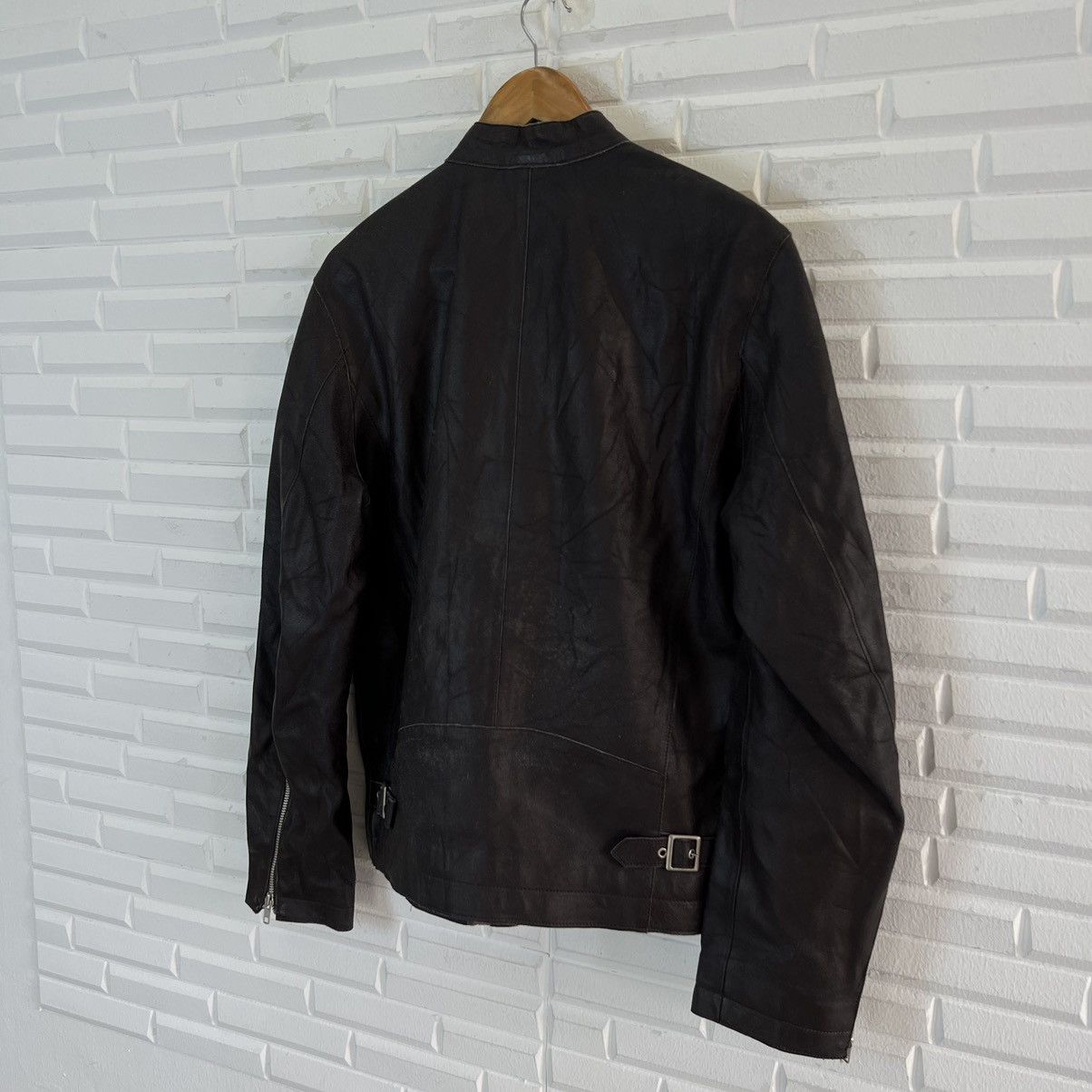 Japanese Brand LEATHER BIKER JACKET CUSTOM CULTURE INSPIRED SCHOTT PERFECTO Size US M / EU 48-50 / 2 - 10 Thumbnail