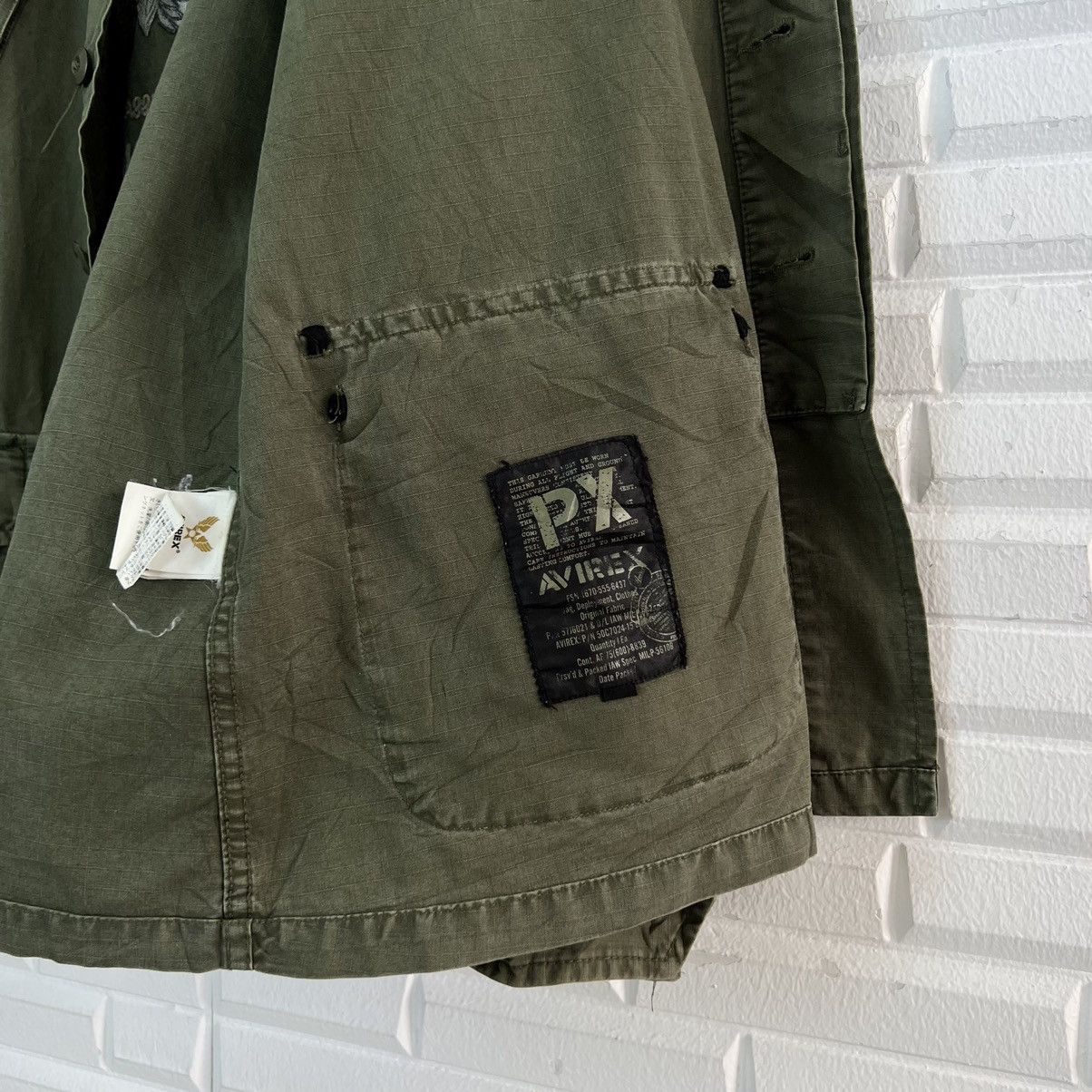 Avirex VINTAGE PX AVIREX SURVIVAL JACKET BIG LOGO US ARMY DESIGN Size US XL / EU 56 / 4 - 14 Thumbnail