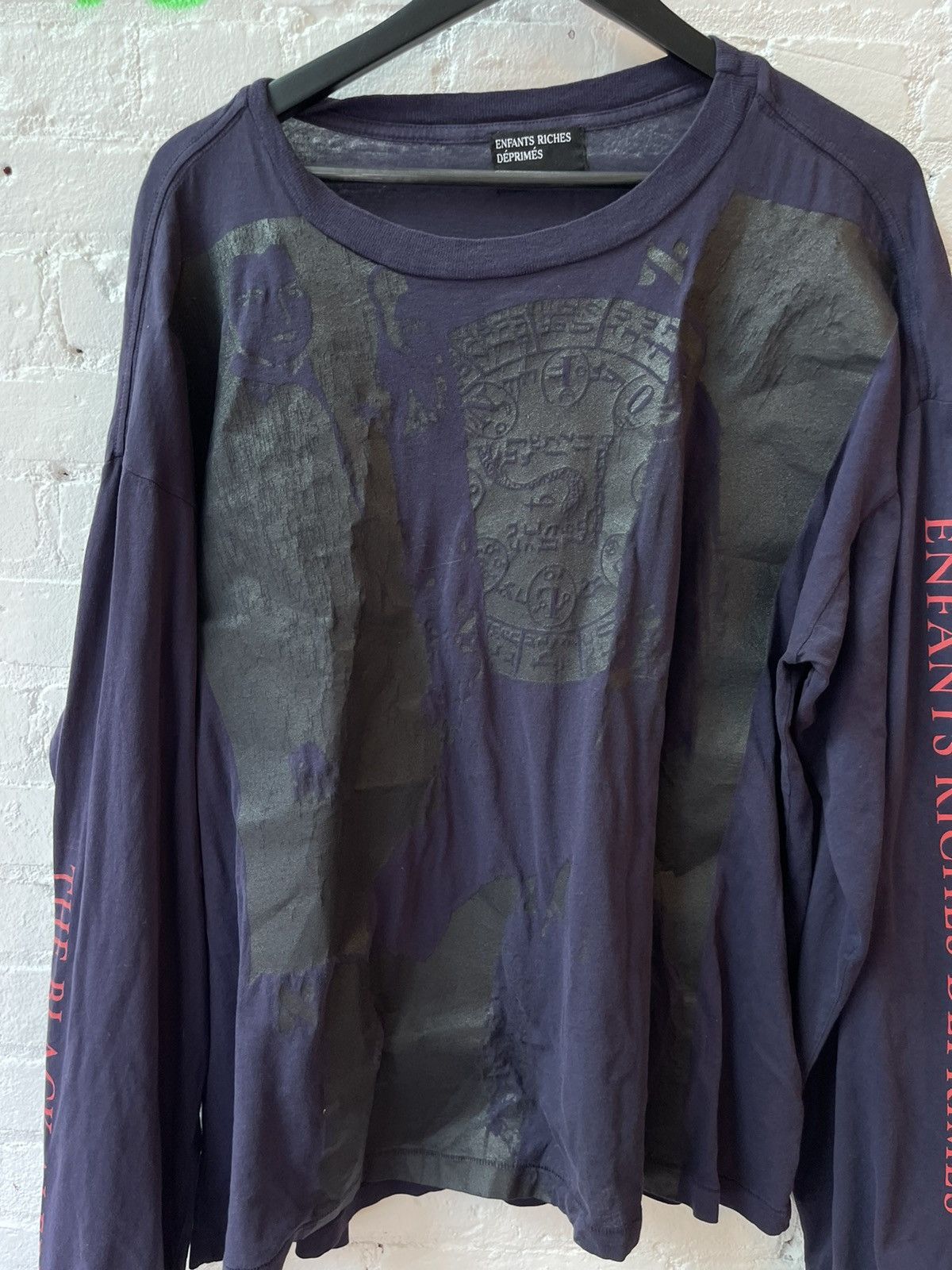 Enfants Riches Deprimes ERD PURPLE CRUSTED SHIRT Size US L / EU 52-54 / 3 - 3 Thumbnail