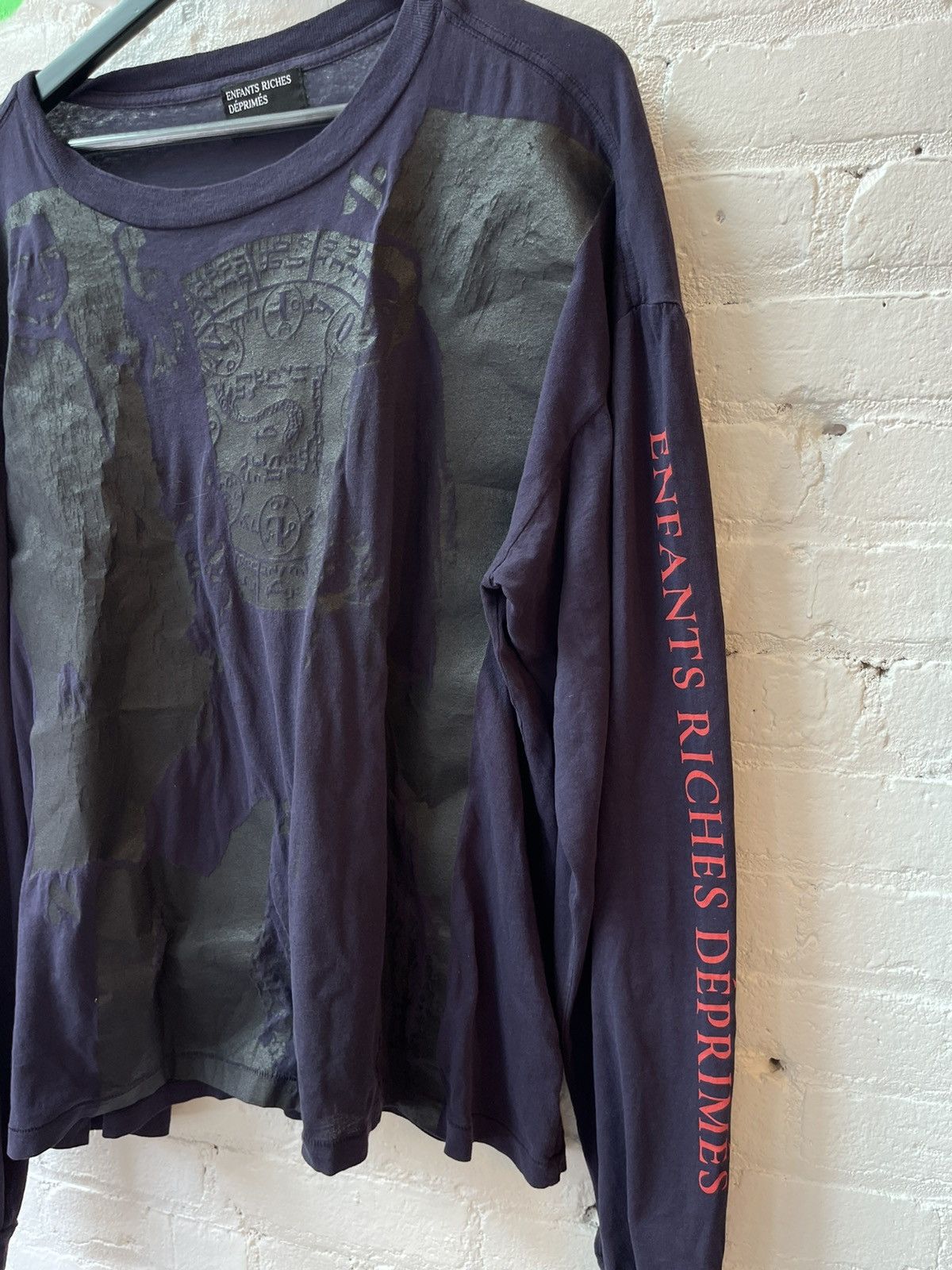 Enfants Riches Deprimes ERD PURPLE CRUSTED SHIRT Size US L / EU 52-54 / 3 - 2 Thumbnail