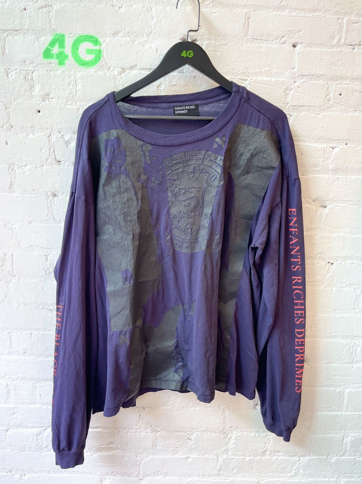 Enfants Riches Deprimes ERD PURPLE CRUSTED SHIRT Size US L / EU 52-54 / 3 - 1 Thumbnail
