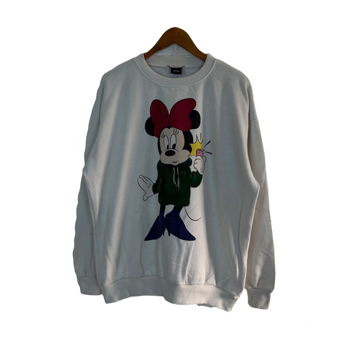 Disney RARE BIG LOGO PRINT MICKEY MOUSE ZARA BASIC SWEATSHIRT Size US M / EU 48-50 / 2 - 1 Thumbnail