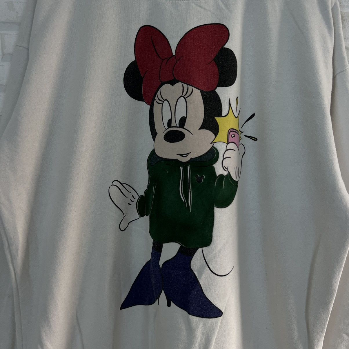 Disney RARE BIG LOGO PRINT MICKEY MOUSE ZARA BASIC SWEATSHIRT Size US M / EU 48-50 / 2 - 4 Thumbnail