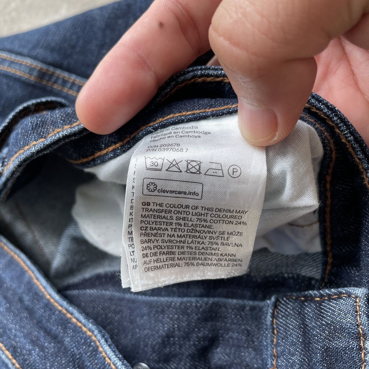 Japanese Brand Japanese Vintage Jeans 32x29 Japanese Skinny Denim Pants Size US 32 / EU 48 - 8 Thumbnail