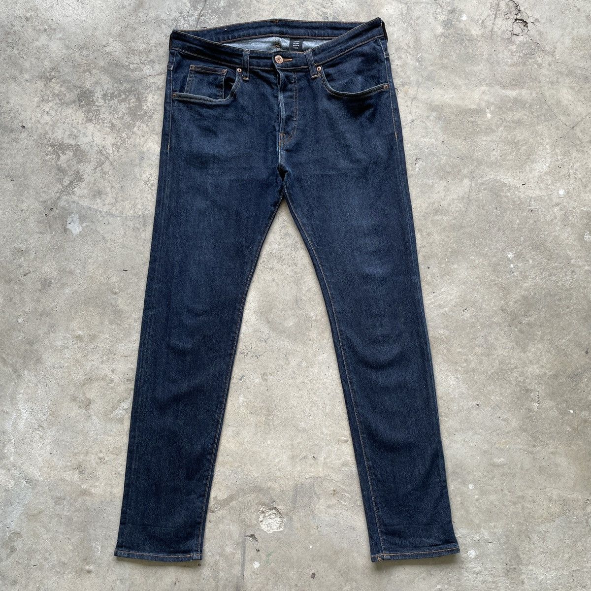 Japanese Brand Japanese Vintage Jeans 32x29 Japanese Skinny Denim Pants Size US 32 / EU 48 - 1 Thumbnail