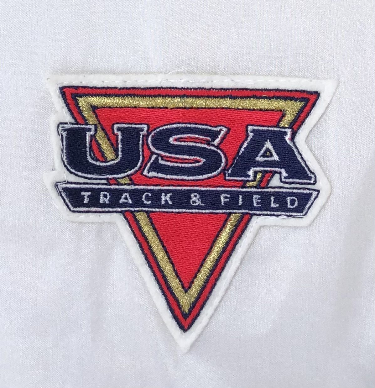 Nike Vintage 80s - 90s Nike Grey Tag USA Track & Field Jacket Size US L / EU 52-54 / 3 - 9 Thumbnail