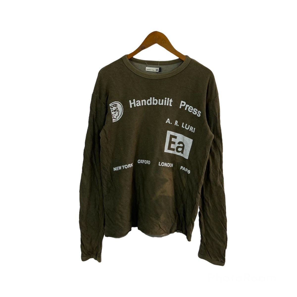 Vintage RARE HANDBUILT PRESS PUNK STYLE BIG LOGO MADE IN ENGLAND Size US M / EU 48-50 / 2 - 1 Thumbnail