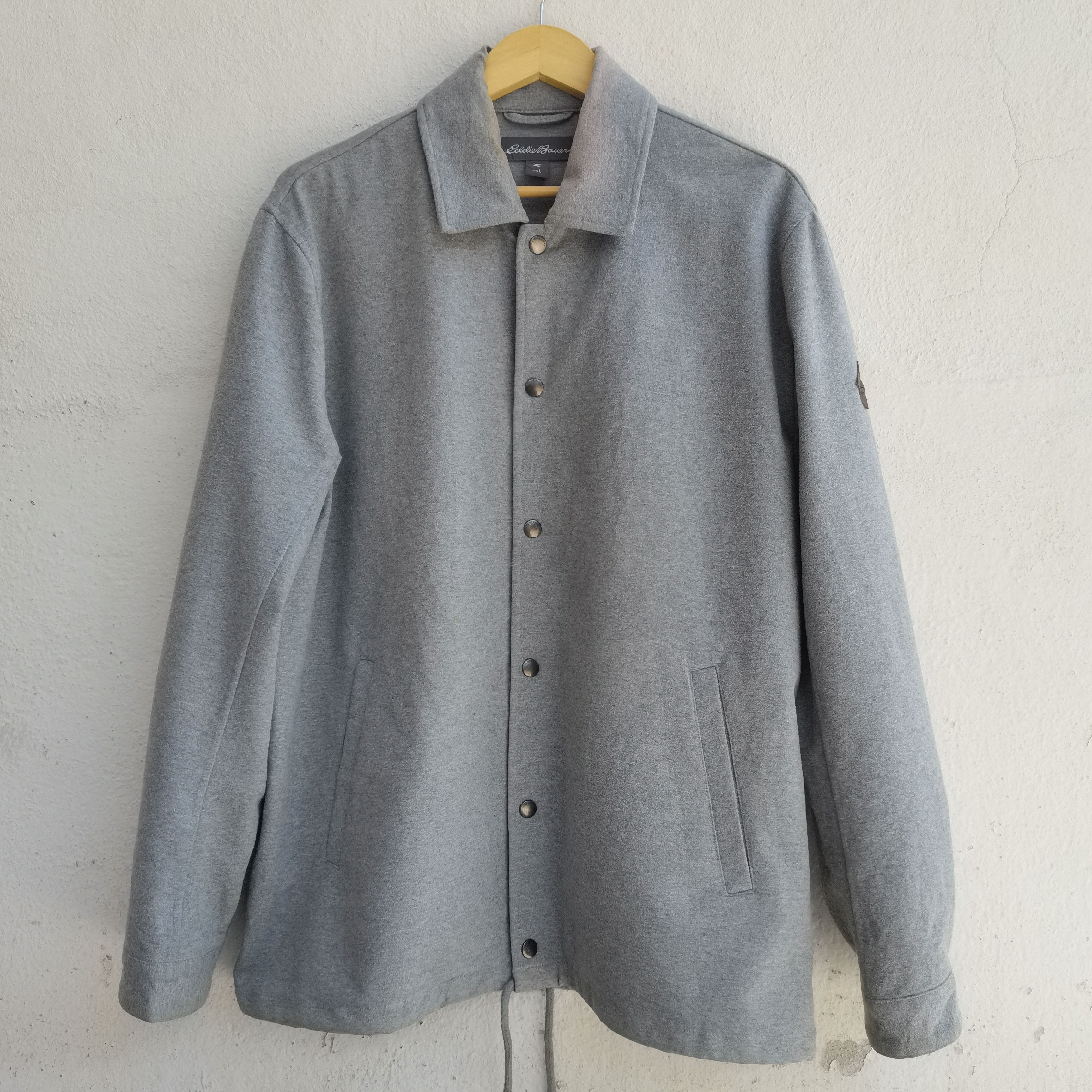 Eddie Bauer × Vintage Vintage EDDIE BAUER Button Up Jacket Size US L / EU 52-54 / 3 - 1 Thumbnail
