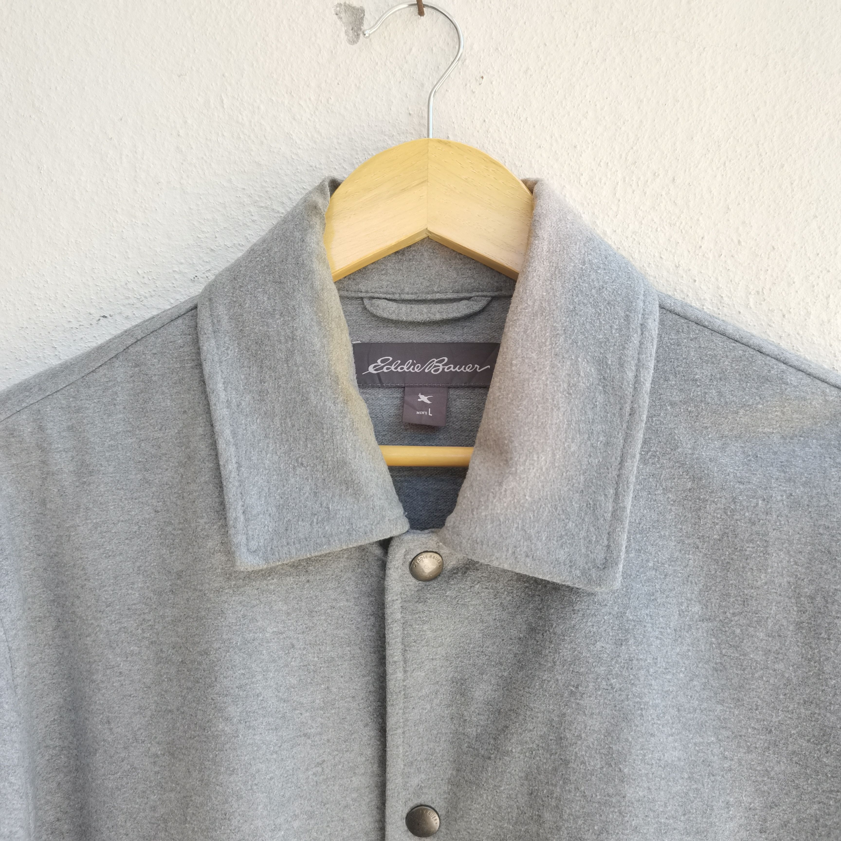Eddie Bauer × Vintage Vintage EDDIE BAUER Button Up Jacket Size US L / EU 52-54 / 3 - 2 Thumbnail