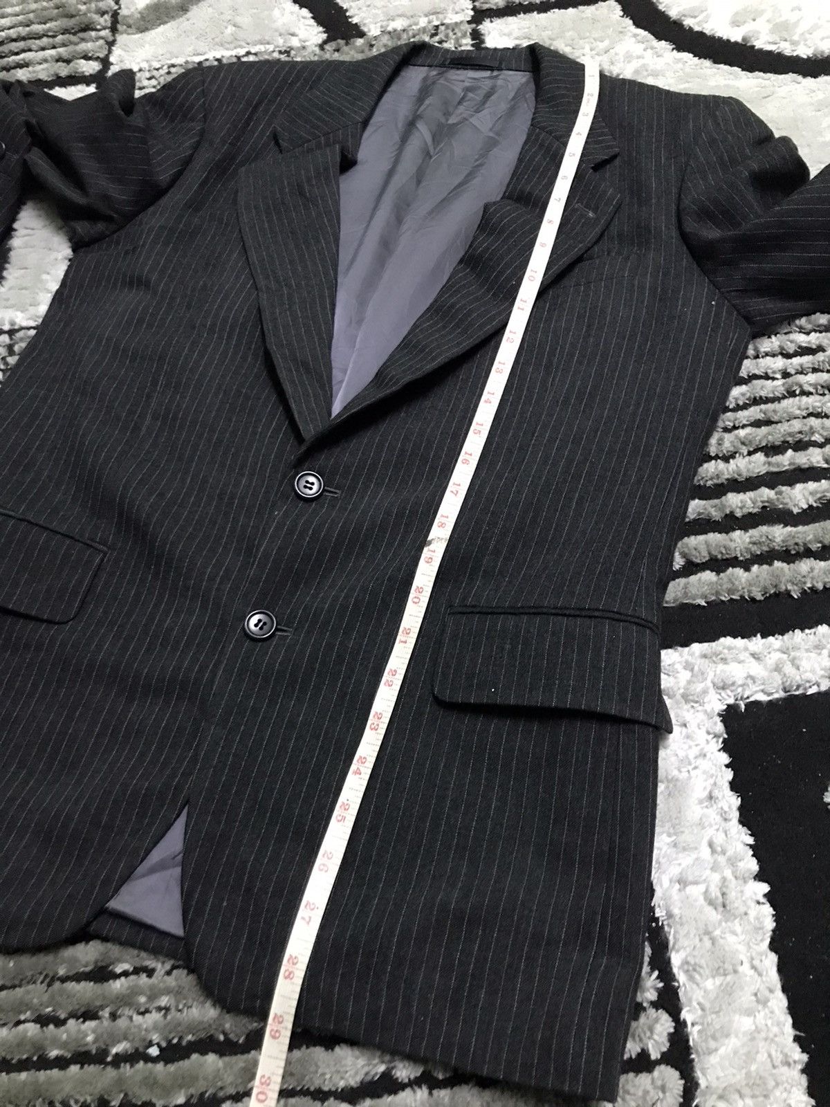 Issey Miyake Issey Miyake stripe coat Size US M / EU 48-50 / 2 - 9 Thumbnail