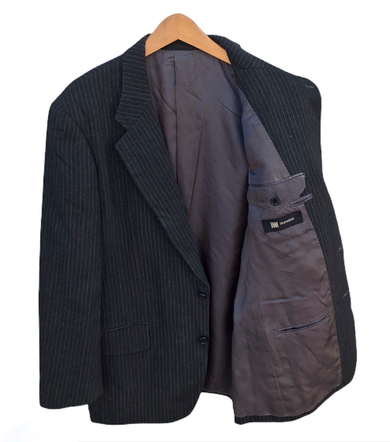 Issey Miyake Issey Miyake stripe coat Size US M / EU 48-50 / 2 - 1 Thumbnail