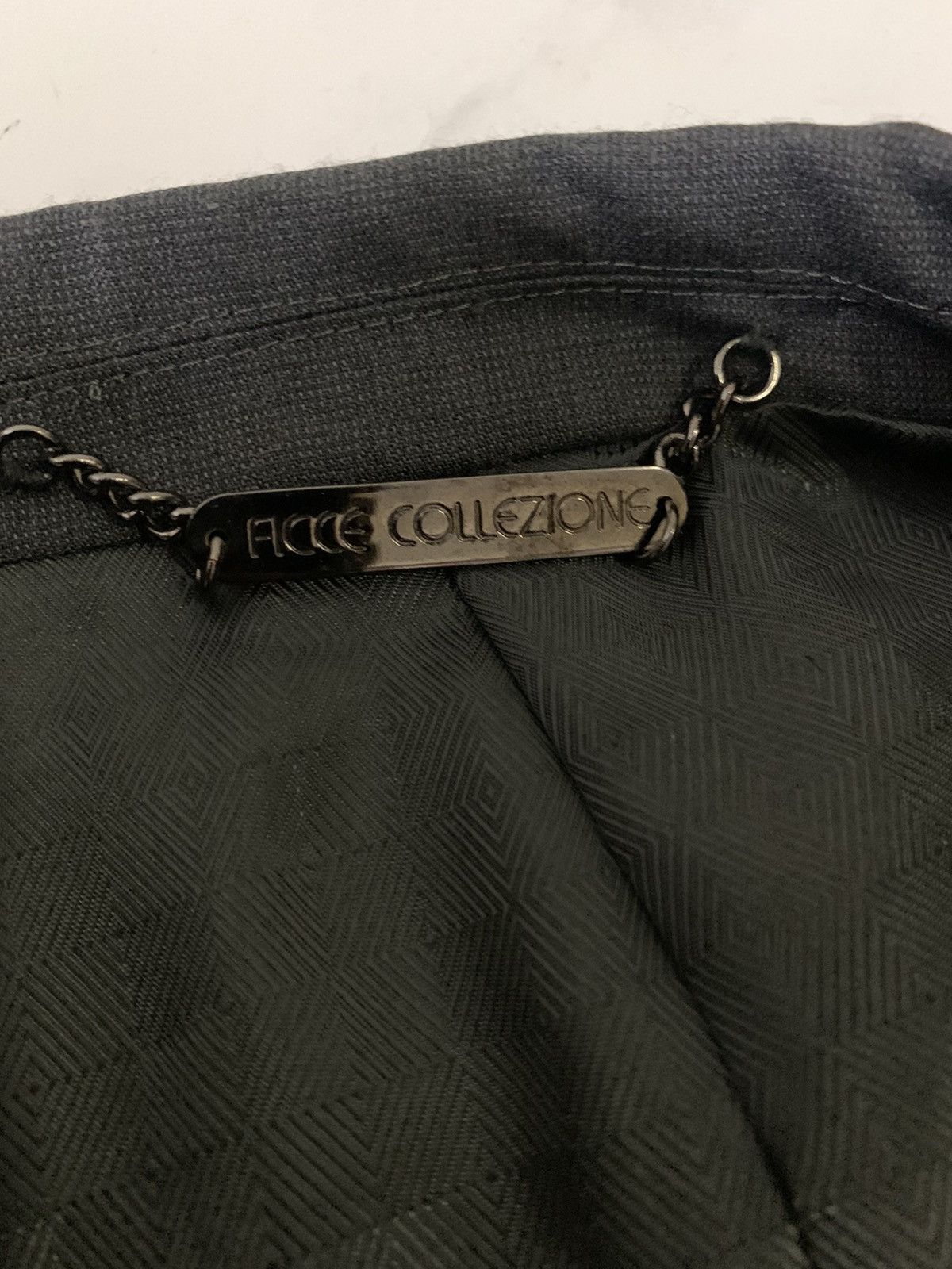 Yoshiyuki Konishi Ficce Collezione By Yoshiyuki Konishi Blazer Size 44S - 10 Thumbnail