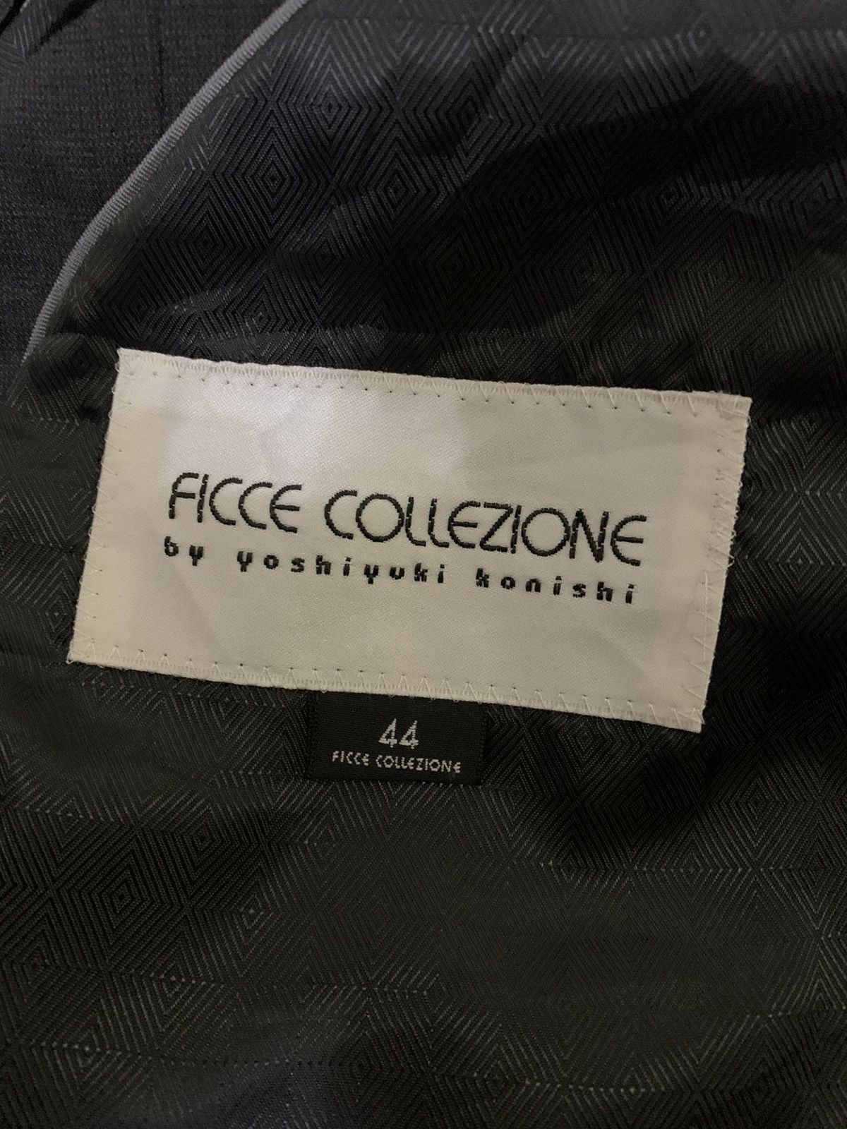 Yoshiyuki Konishi Ficce Collezione By Yoshiyuki Konishi Blazer Size 44S - 11 Thumbnail