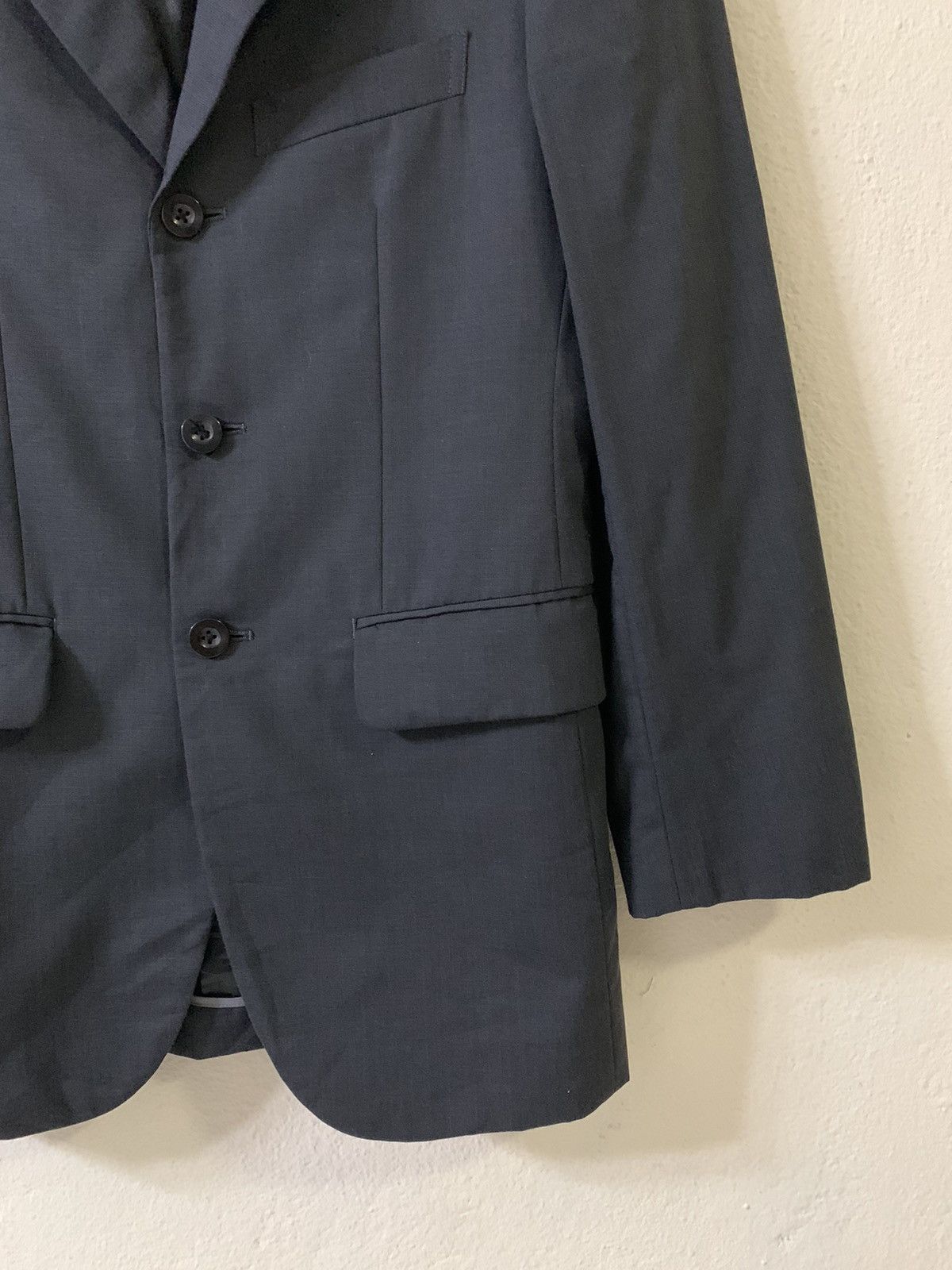 Yoshiyuki Konishi Ficce Collezione By Yoshiyuki Konishi Blazer Size 44S - 2 Thumbnail