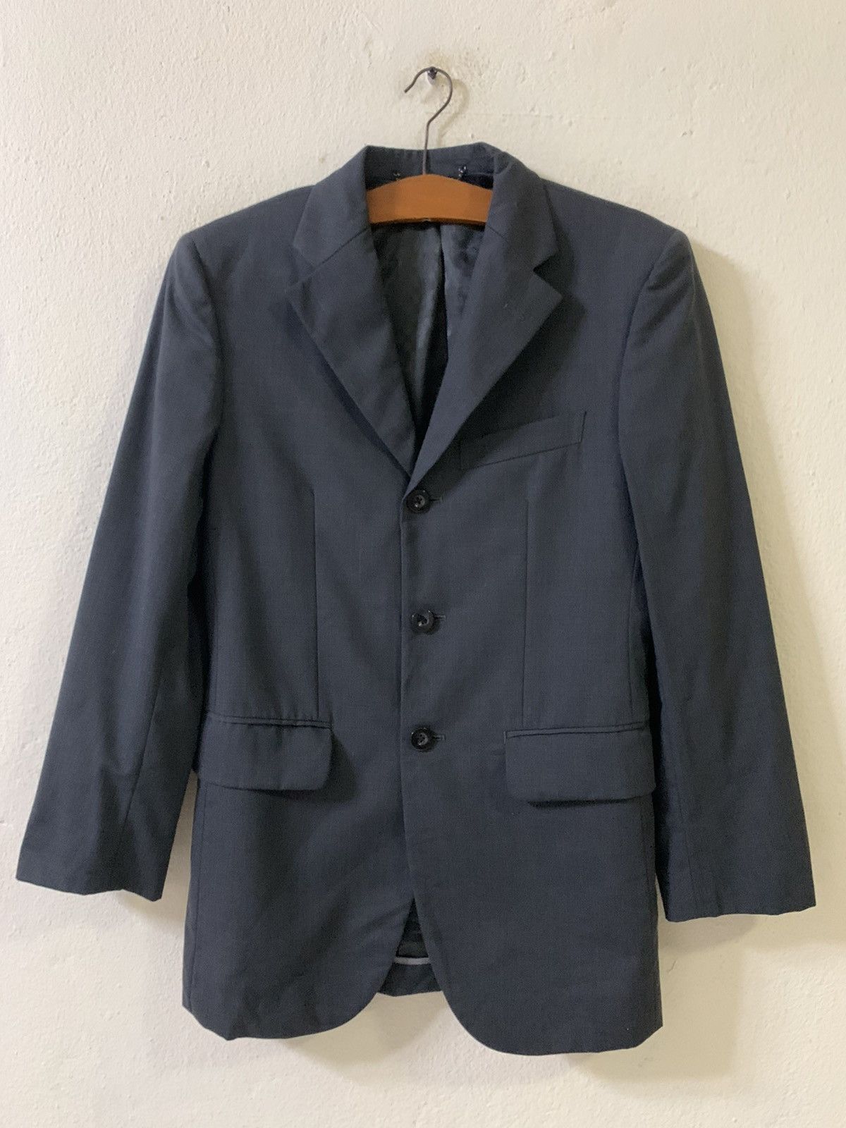Yoshiyuki Konishi Ficce Collezione By Yoshiyuki Konishi Blazer Size 44S - 1 Thumbnail