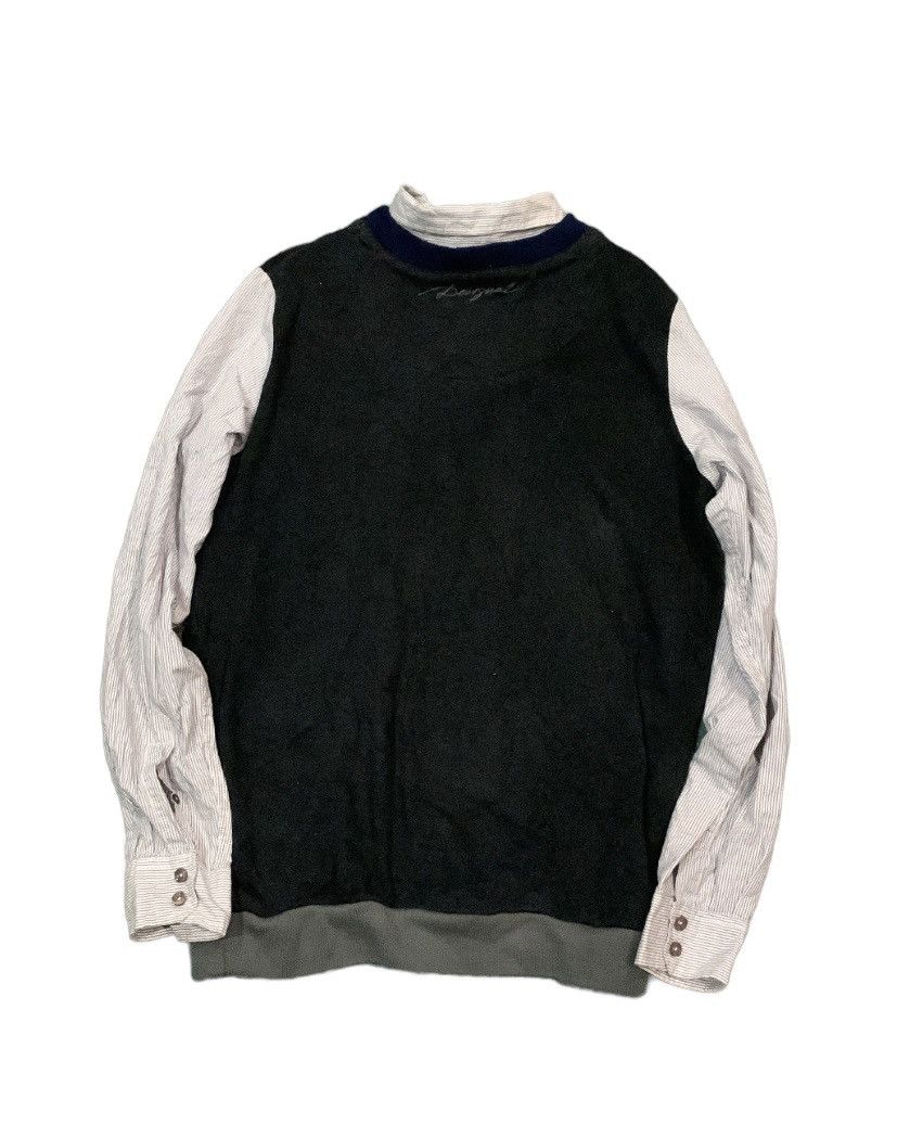 Desigual RARE DESIGUAL SWEATSHIRT AND COLLAR PATCHWORK LIKE KAPITAL Size US L / EU 52-54 / 3 - 2 Thumbnail