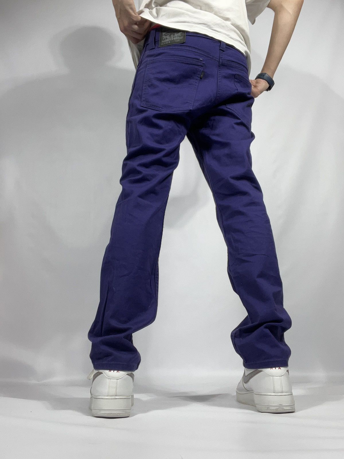 Levi's Vintage Levi’s 511 purple GTA Ballas style pants 33x32 Size US 33 - 1 Thumbnail