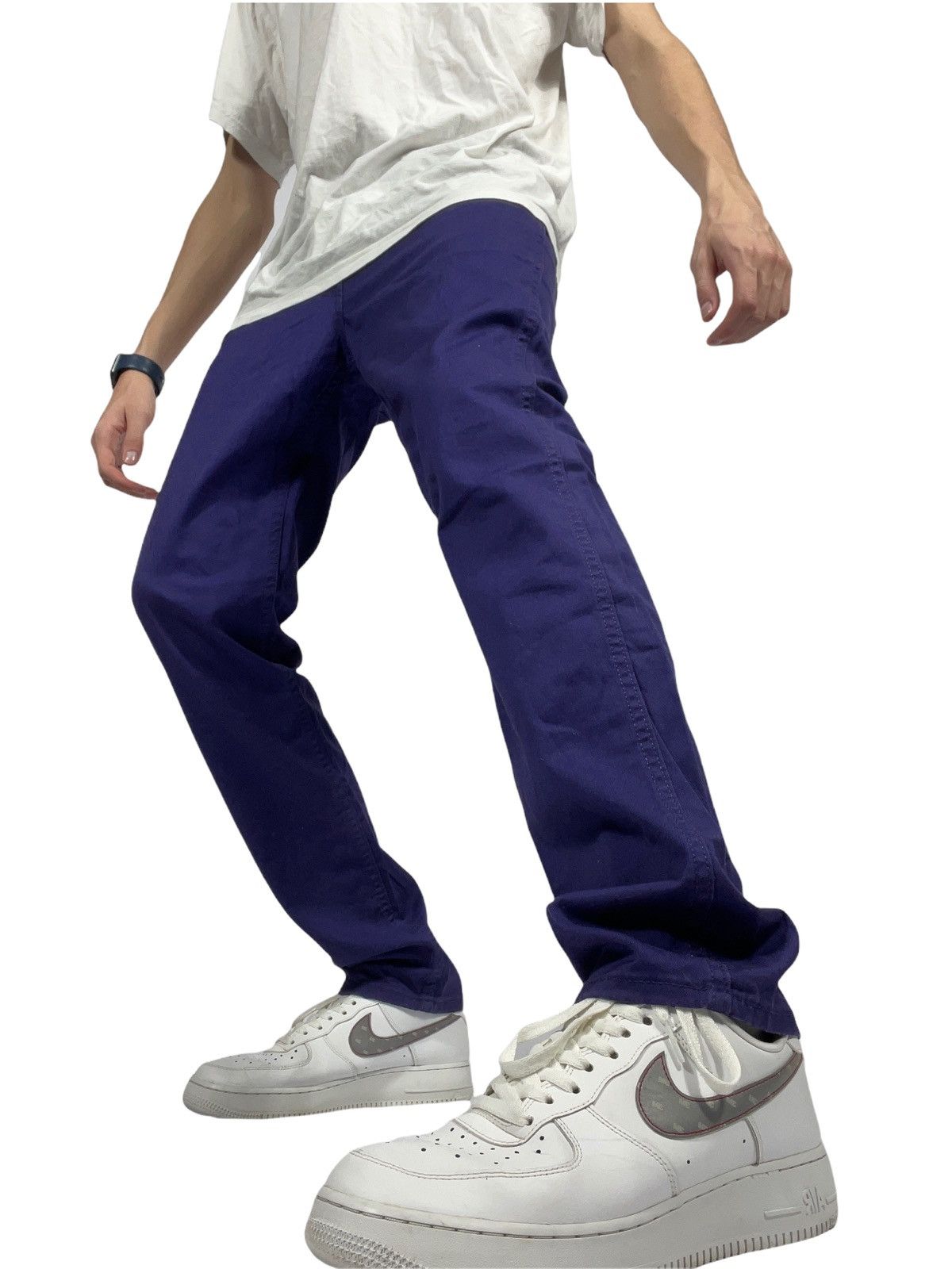 Levi's Vintage Levi’s 511 purple GTA Ballas style pants 33x32 Size US 33 - 2 Thumbnail