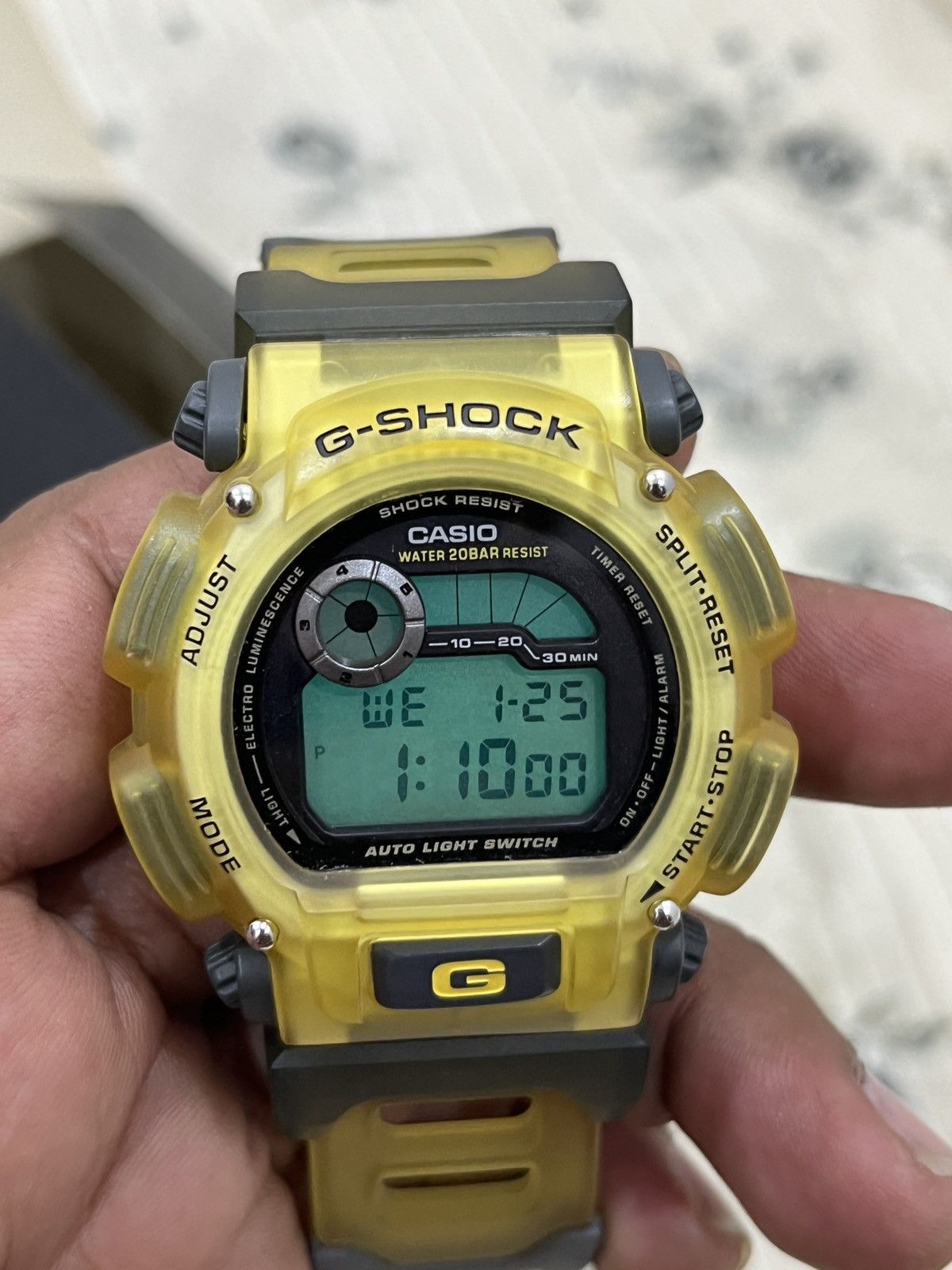 Casio VINTAGE CASIO G SHOCK DW9000 WATCH Size ONE SIZE - 9 Thumbnail