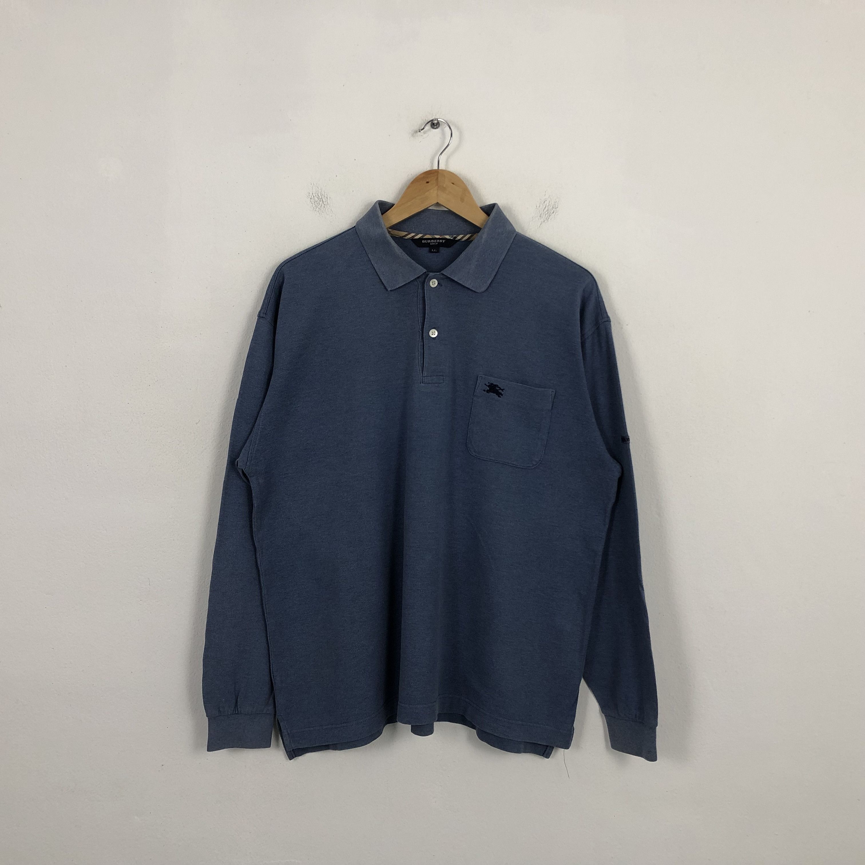 Burberry × Vintage Vintage Burberry London Collar Shirt Size US XL / EU 56 / 4 - 1 Thumbnail