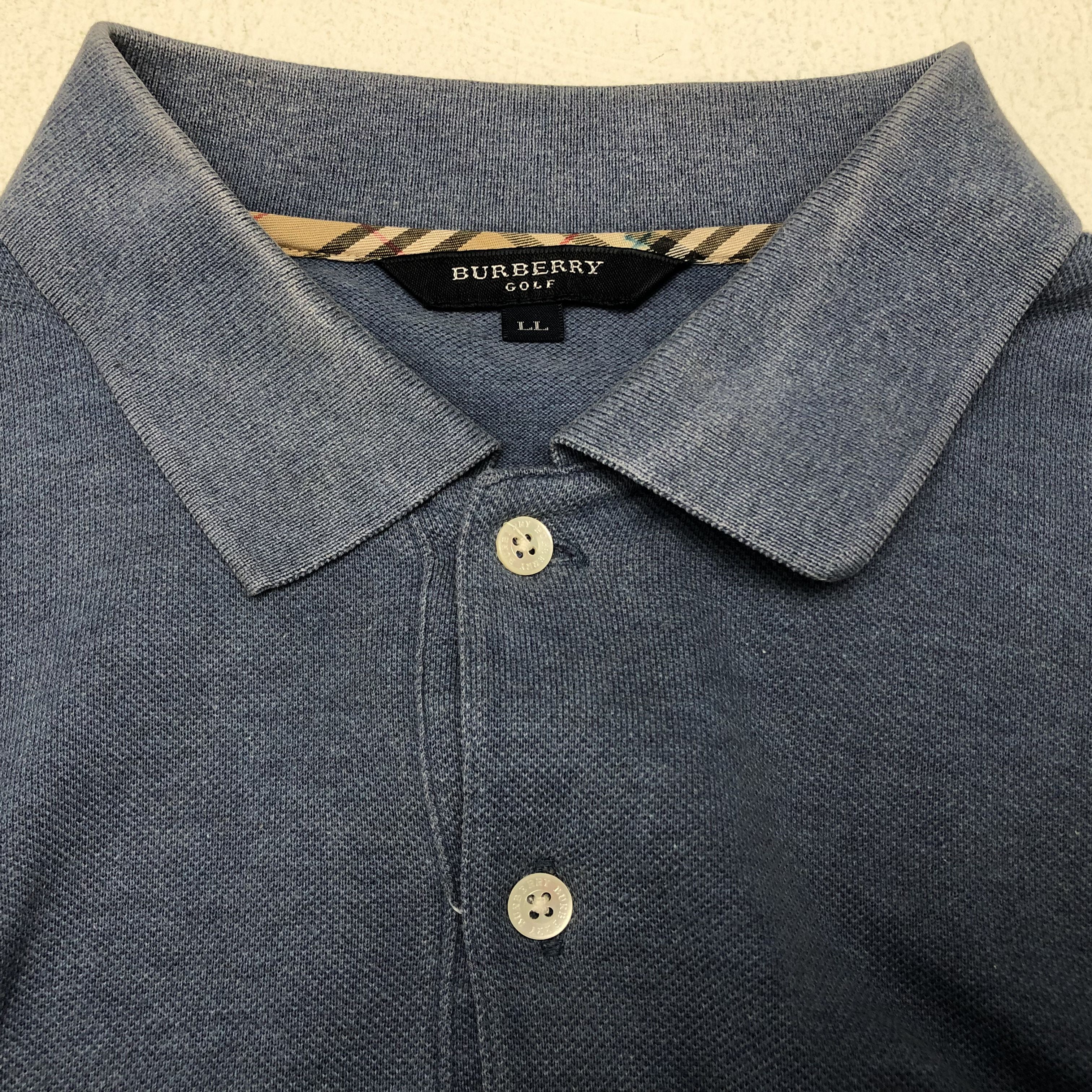 Burberry × Vintage Vintage Burberry London Collar Shirt Size US XL / EU 56 / 4 - 4 Thumbnail