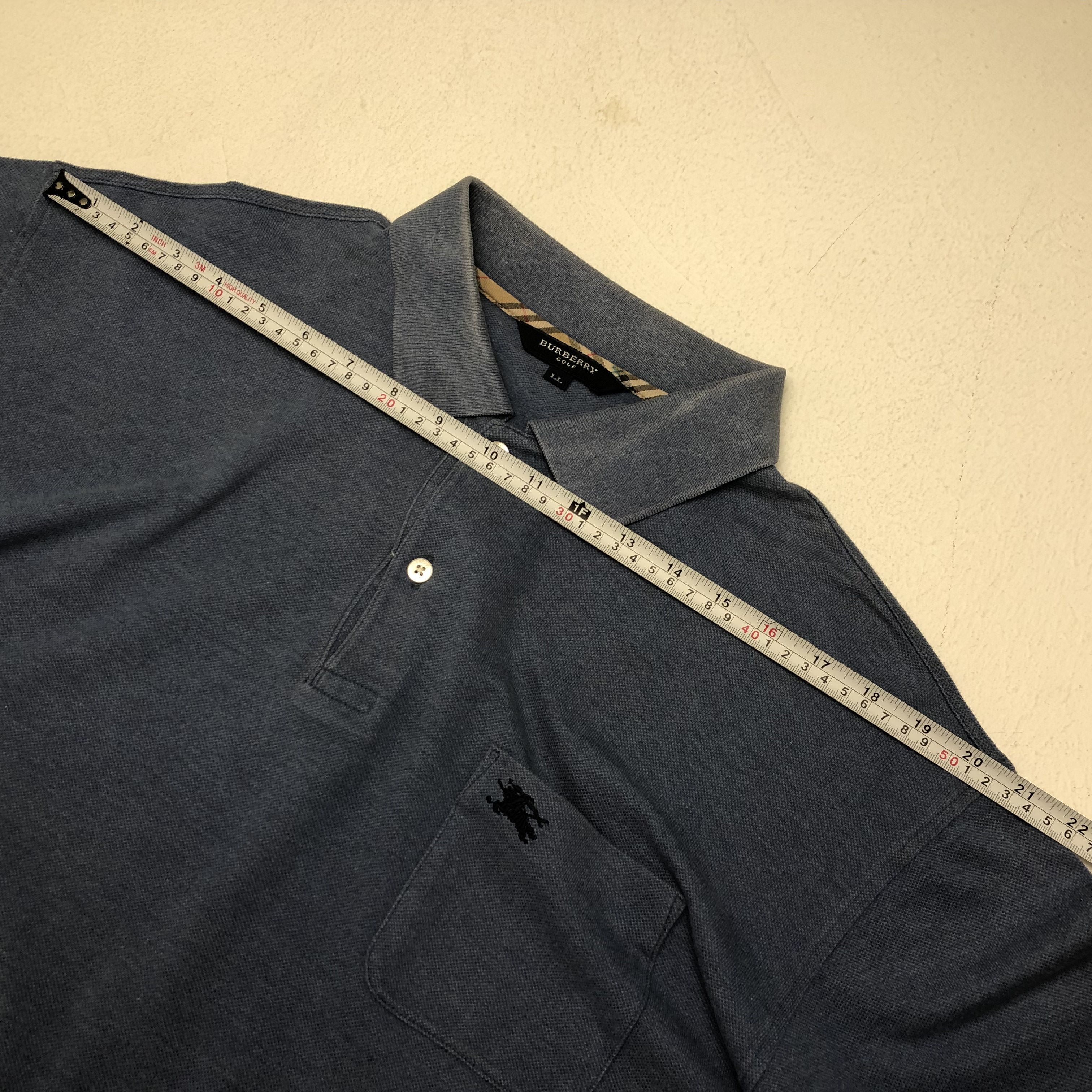 Burberry × Vintage Vintage Burberry London Collar Shirt Size US XL / EU 56 / 4 - 5 Thumbnail