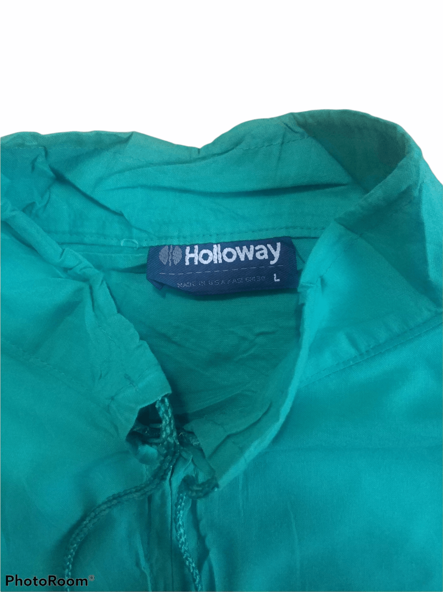 Holloway 🔥Vintage Green Holloway Light Jacket Size US L / EU 52-54 / 3 - 3 Thumbnail