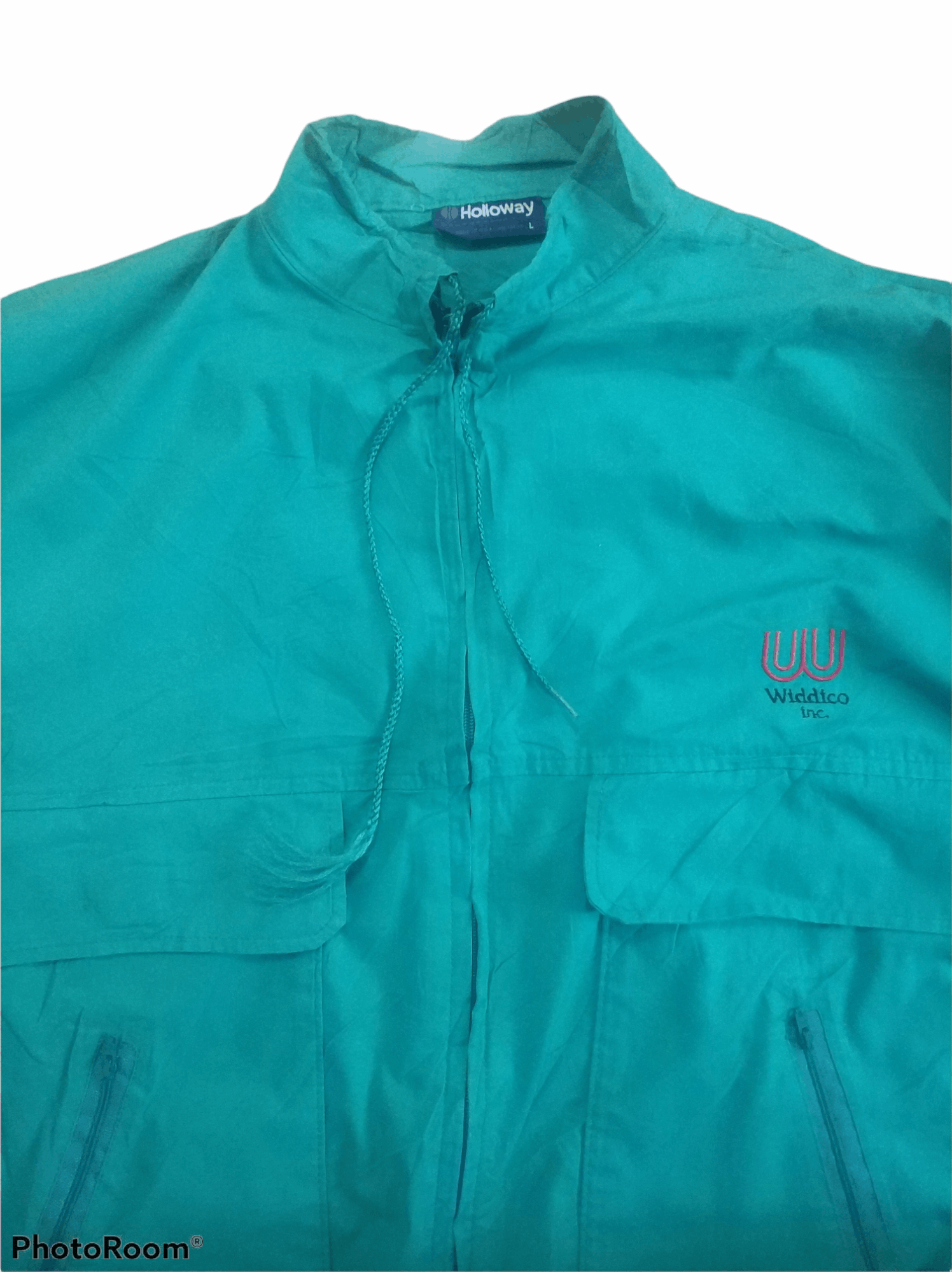 Holloway 🔥Vintage Green Holloway Light Jacket Size US L / EU 52-54 / 3 - 2 Thumbnail