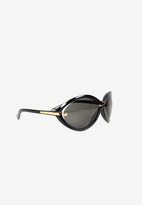 Louis Vuitton Sunglasses Plastic Black Z0486E LV Auth 41200, Women's
