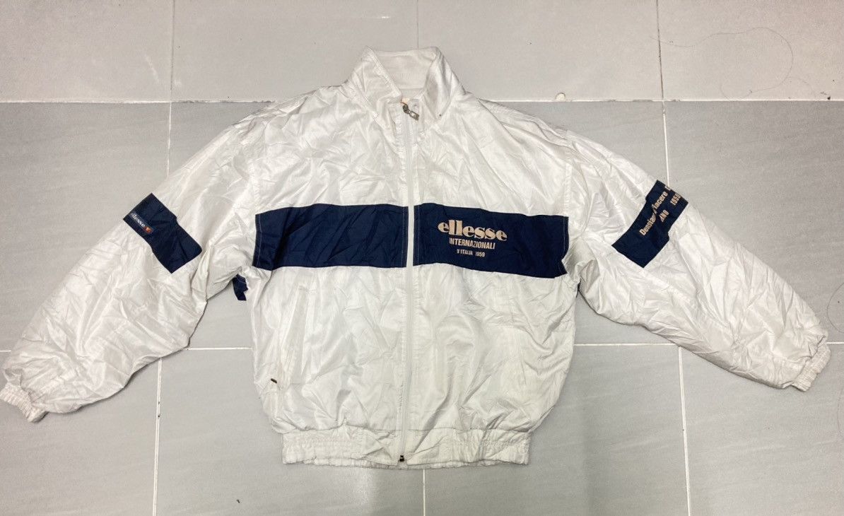 image of Ellesse Internazionali D'italia 1959 Windbreaker Medium in White, Men's