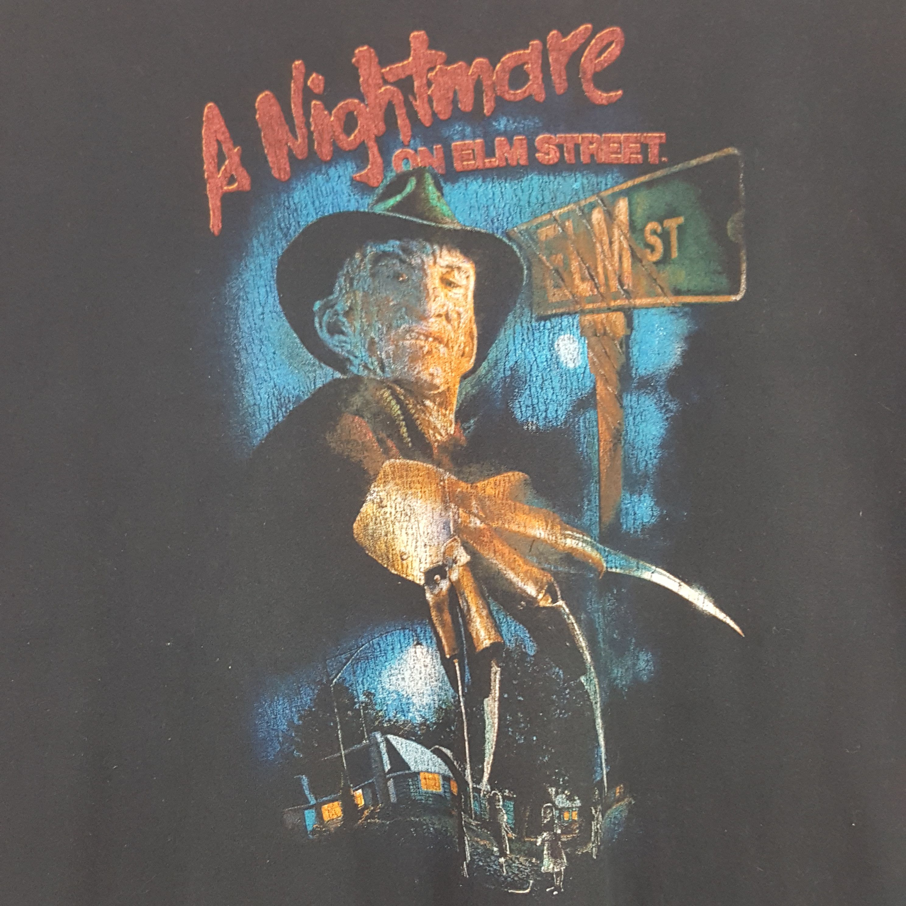 Vintage Vintage Freddy Krueger Movie T-Shirt Size US XXL / EU 58 / 5 - 2 Thumbnail