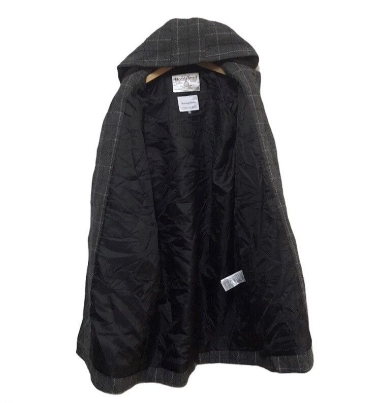 Harris Tweed × Japanese Brand Harris tweed x sevendays sunday duffle coat hooded Size US L / EU 52-54 / 3 - 3 Thumbnail